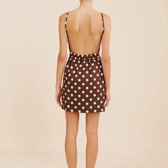 Posse Lori Mini Dress - Polka Dot NWOT - Picture 2 of 7